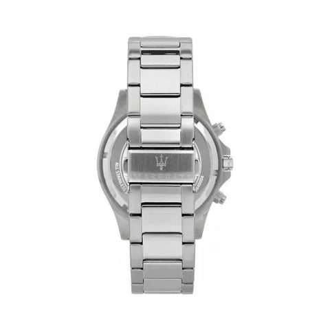 Bracciale in acciaio inox con chiusura di sicurezza dell’orologio Maserati R8873640004