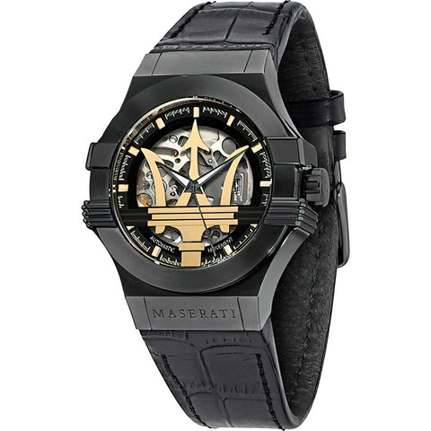 Orologio Maserati R8821108041 da uomo con quadrante grigio e cinturino in pelle