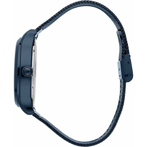 Vista laterale della cassa dell’orologio Maserati R8853149001 in acciaio inossidabile