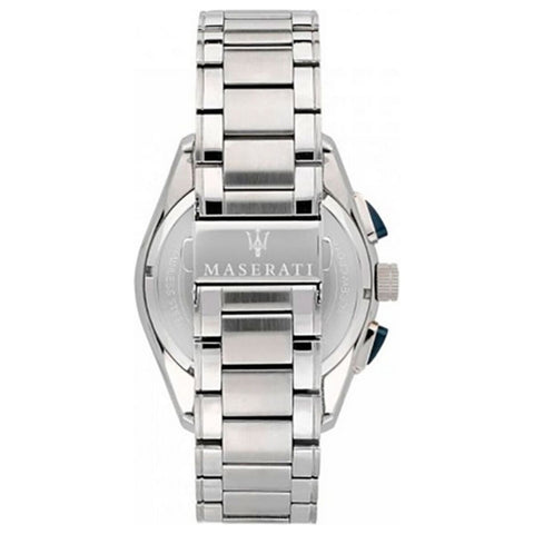 Chiusura deployante del bracciale in acciaio dell'orologio Maserati R8873612014.