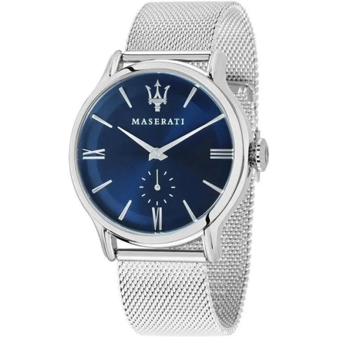 Orologio Maserati R8853118017 da uomo con quadrante blu sunray e piccoli secondi