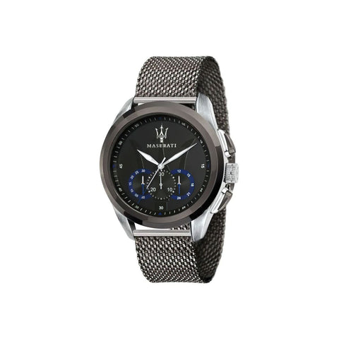 Orologio Maserati R8873612007 da uomo con quadrante nero e bracciale in acciaio