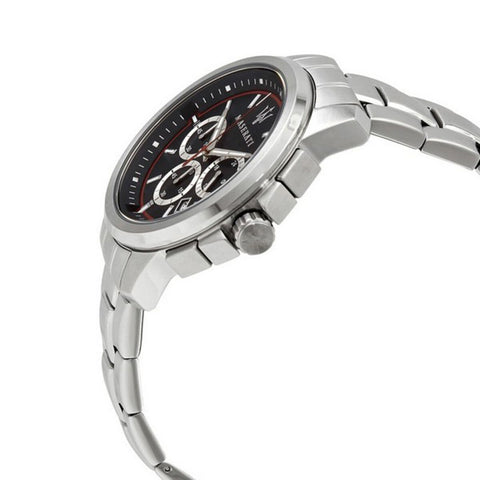 Dettaglio del quadrante dell’orologio Maserati R8873621009