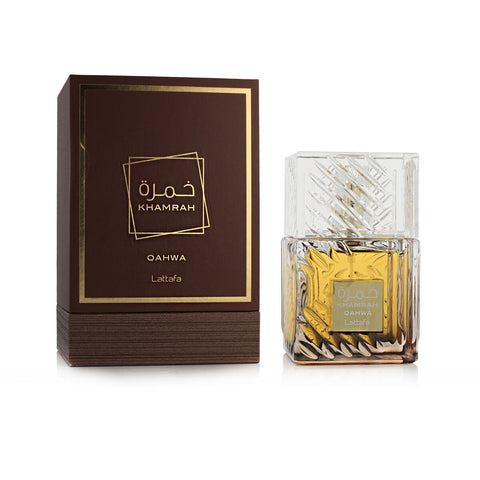 Flacone del profumo unisex Lattafa Khamrah Qahwa Eau de Parfum 100 ml